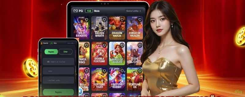 Jogos de fortune da 45q com prêmios incríveis
